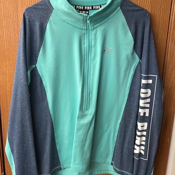 VS PINK Ultimate Gym Zip Top & Bottom Set - Picture 4 of 7